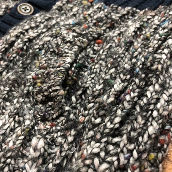 Tommy Hilfiger Boy's Chunky Knitted Cardigan Sweater - Picture 4 of 6